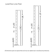 Signature Select Top Mount Line Post Cable Bullet 