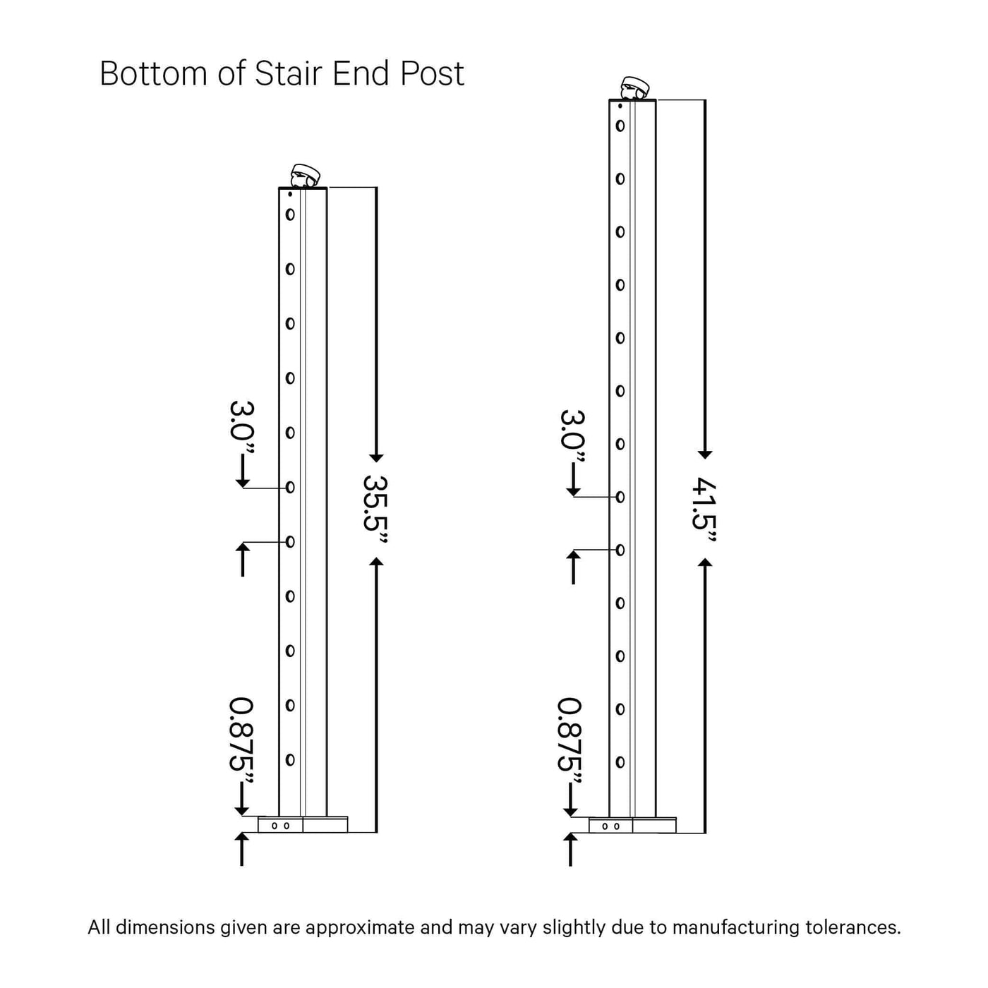 Signature Select Top Mount Terminal Post — Cable Bullet