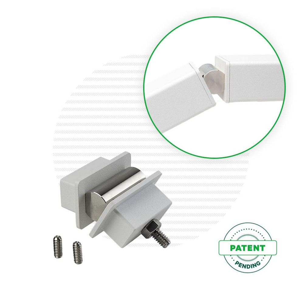 Hand Railing Hinge Signature Classic Stair Transition Handrail Hinge — Cable Bullet