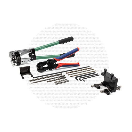 Signature Series Installation Kit Installation Kits Cable Bullet Installation Kit + Handrail Clamp for Stair Line Posts 