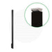 Signature Series Side Mount Cable Railing Line Post Posts Cable Bullet 36" (11 Cables) Flat Black (Fine Texture) 