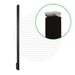 Signature Series Side Mount Cable Railing Line Post Posts Cable Bullet 42" (13 Cables) Flat Black (Fine Texture) 