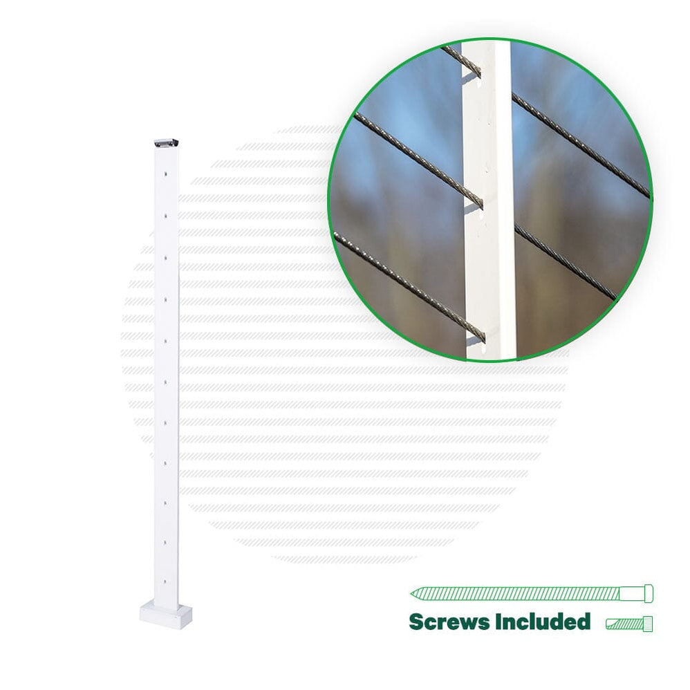 Two Bullets Railing Premium Cable Railing Systems, Kits, and Parts | Cable Bullet