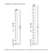 Signature Series Top Mount Cable Railing Terminal Post | Black Finish Posts Cable Bullet 
