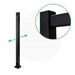 Summit Series Top Mount Vertical Cable Railing Terminal Post Posts Cable Bullet 36" Flat Black (Fine Texture) Two-Way Post