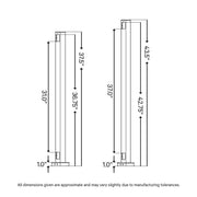 Summit Series Top Mount Vertical Cable Railing Terminal Post Posts Cable Bullet 