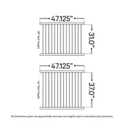 Summit Series Vertical Cable Railing Level Panel Panels Cable Bullet 