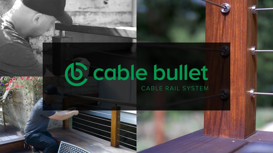 Cable Tensioning System for Custom Metal Posts Instructions — Cable Bullet