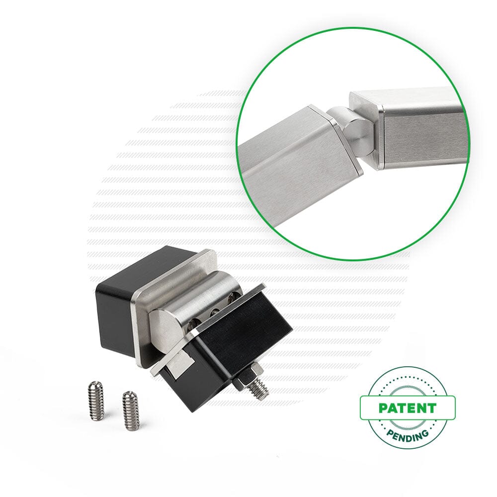 Signature Select Stair Transition Handrail Hinge — Cable Bullet