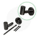 Wall-Mounted Handrail Bracket | Black Finish Hardware Cable Bullet 