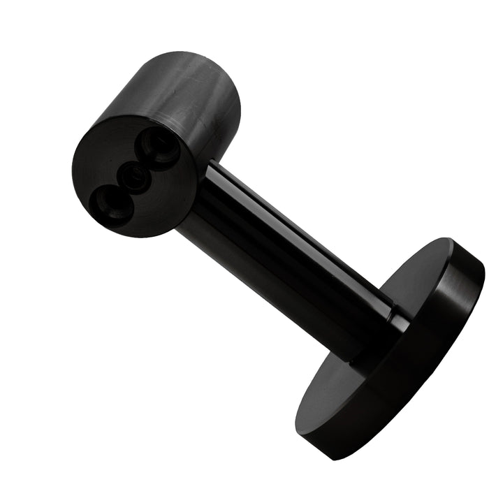 Wall-Mounted Handrail Bracket / Black Oxide Hardware Cable Bullet 