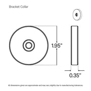 Wall-Mounted Handrail Bracket Hardware Cable Bullet 