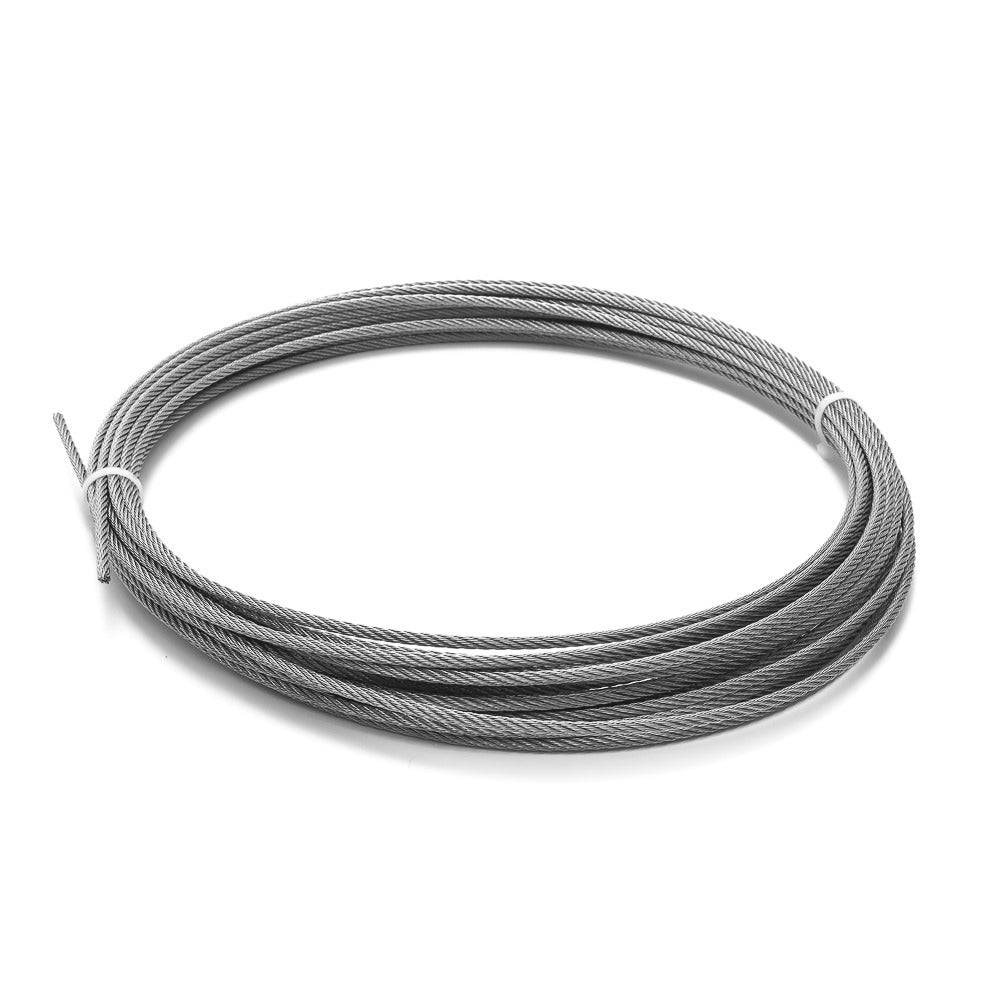 5/32&quot; T316 Stainless Steel 7x7 Cable Cable Sandin Manufacturing 50&#39; 