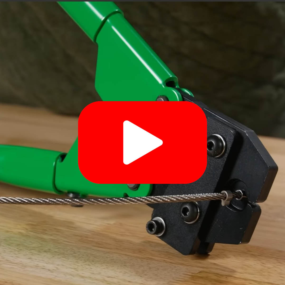 Installation Kit for Vinyl or Composite Posts — Cable Bullet