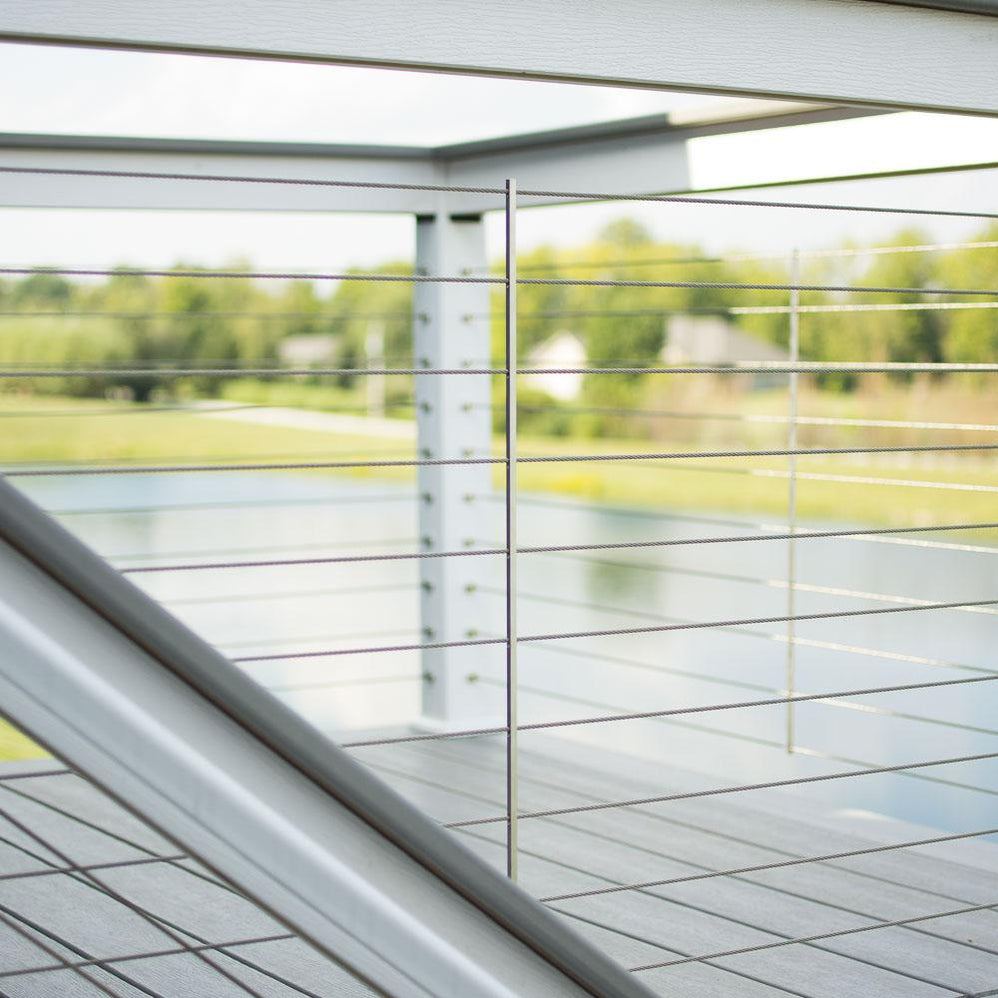 Expandable Bullet Cable Railing Metal Cable Railing Kits | Cable Railing for Metal Posts | Cable Bullet
